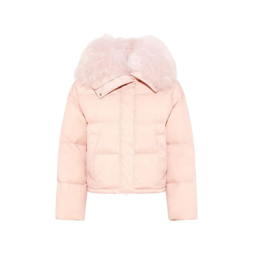 Yves Salomon Pink Jackets - Puffer Jackets Women